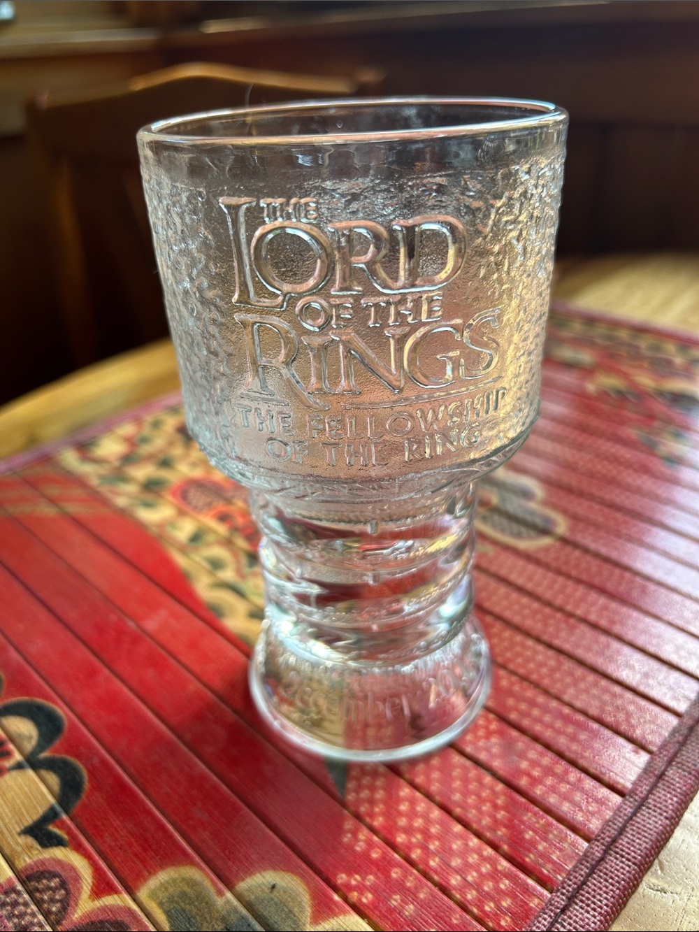 Lots of the Rings collector Goblet